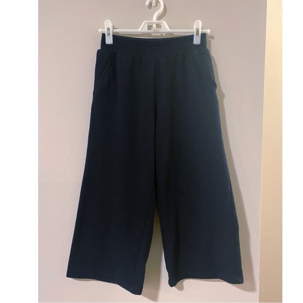 Aritzia wide cropped pants XS Black